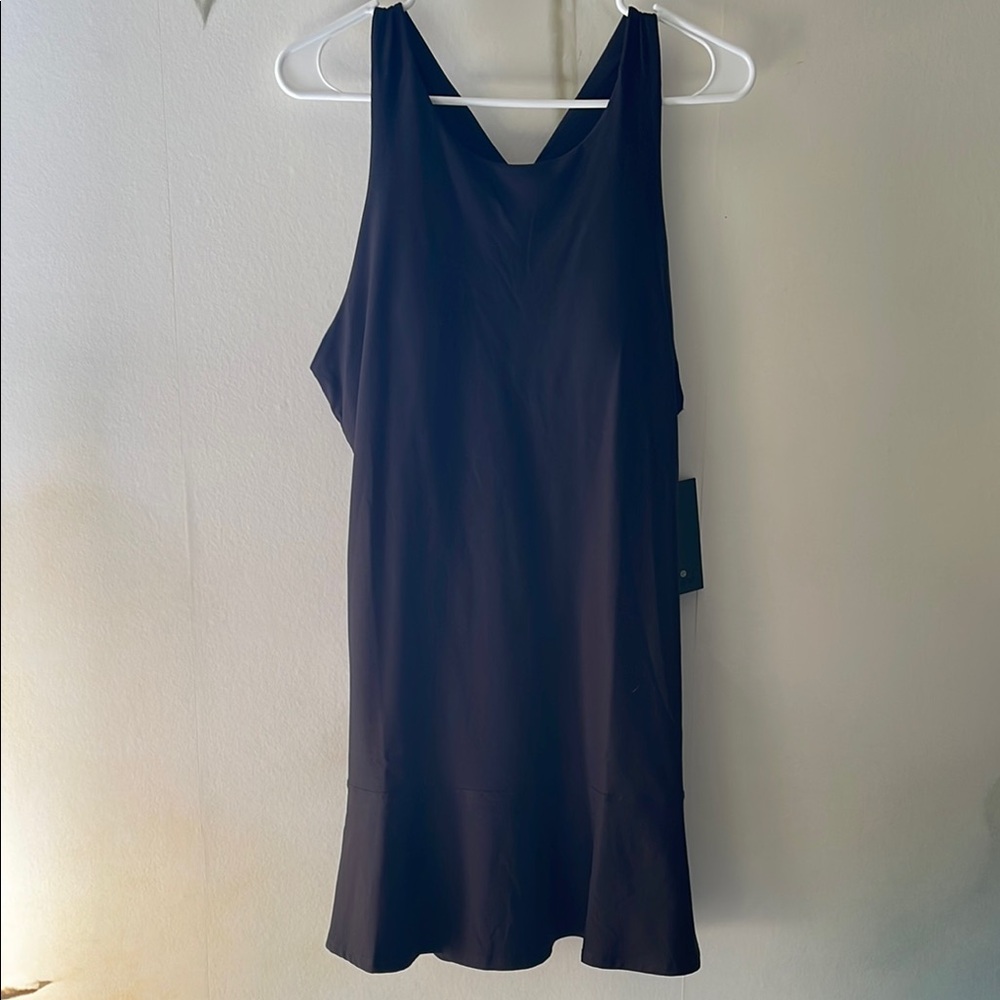 Etonic Black Flounce Hem Active Athletic Dress